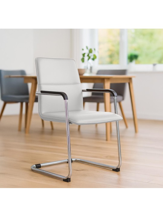 Cadeira para visitantes de Seattle, branco