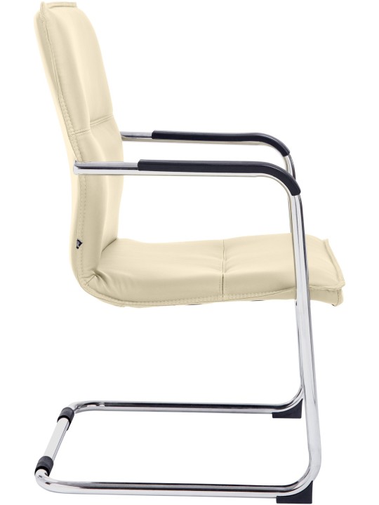 Cadeira para visitantes de Seattle, creme