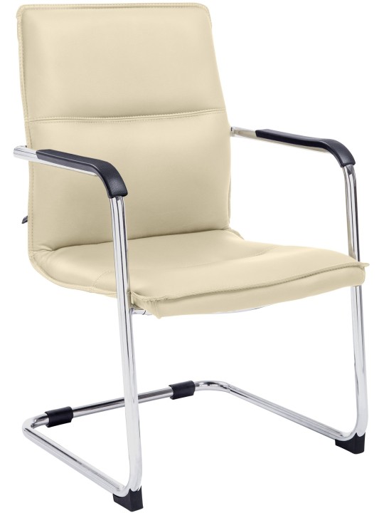 Cadeira para visitantes de Seattle, creme