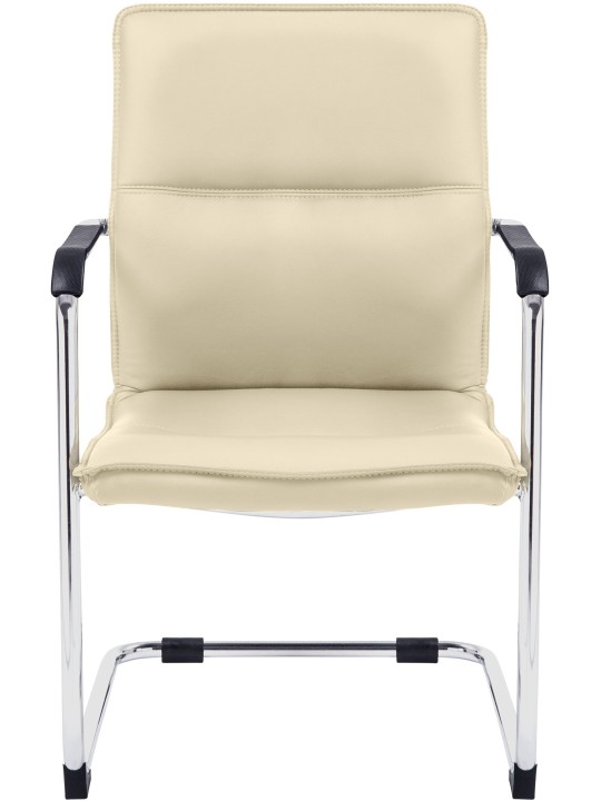 Cadeira para visitantes de Seattle, creme
