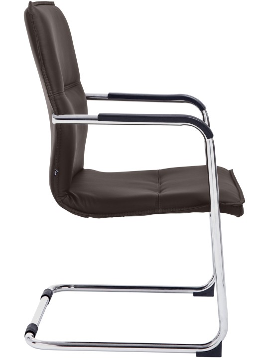 Cadeira para visitantes de Seattle, castanho