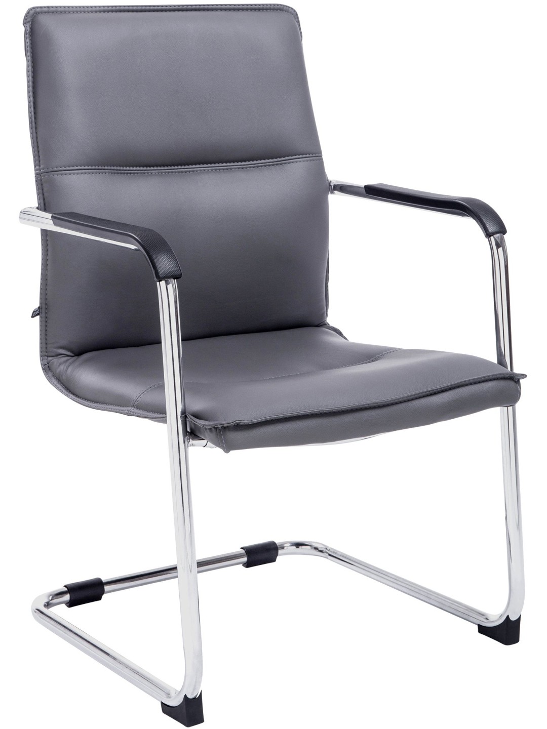 Cadeira para visitantes de Seattle, cinza