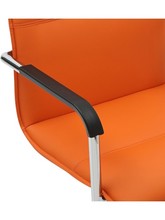 Conjunto de 2 cadeiras para visitantes Seattle, laranja