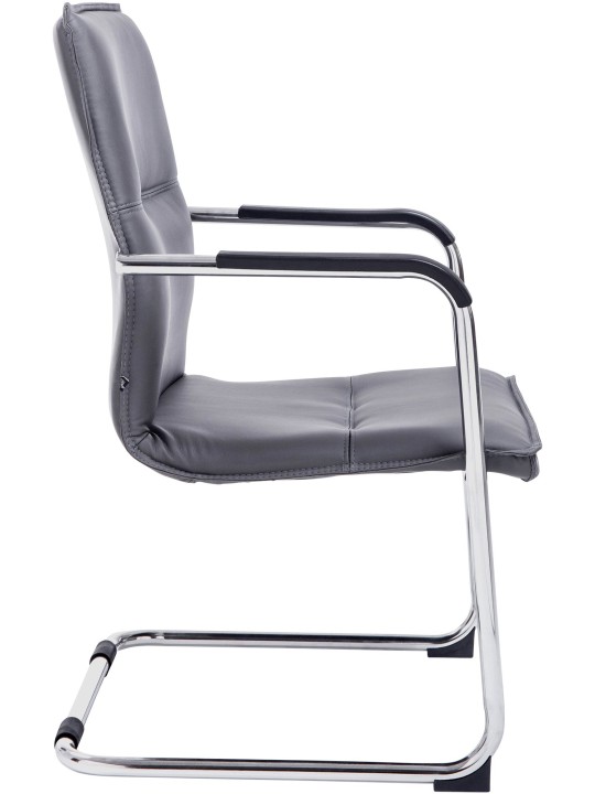 Conjunto de 2 cadeiras para visitantes Seattle, cinza