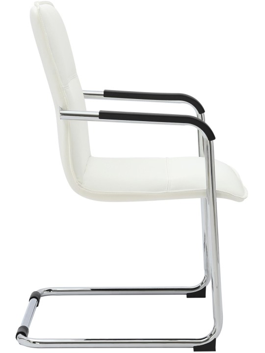 Conjunto de 2 cadeiras para visitantes Seattle, branco