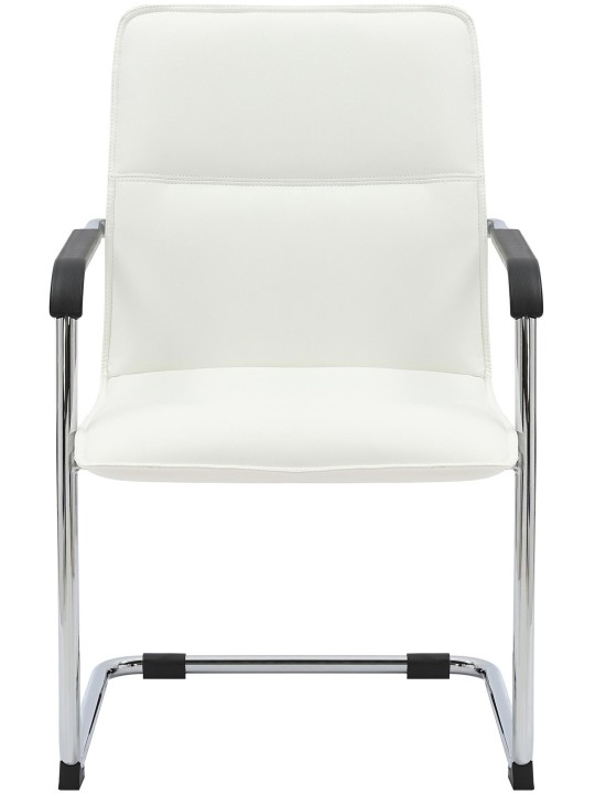 Conjunto de 2 cadeiras para visitantes Seattle, branco