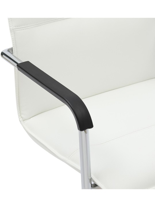 Conjunto de 2 cadeiras para visitantes Seattle, branco