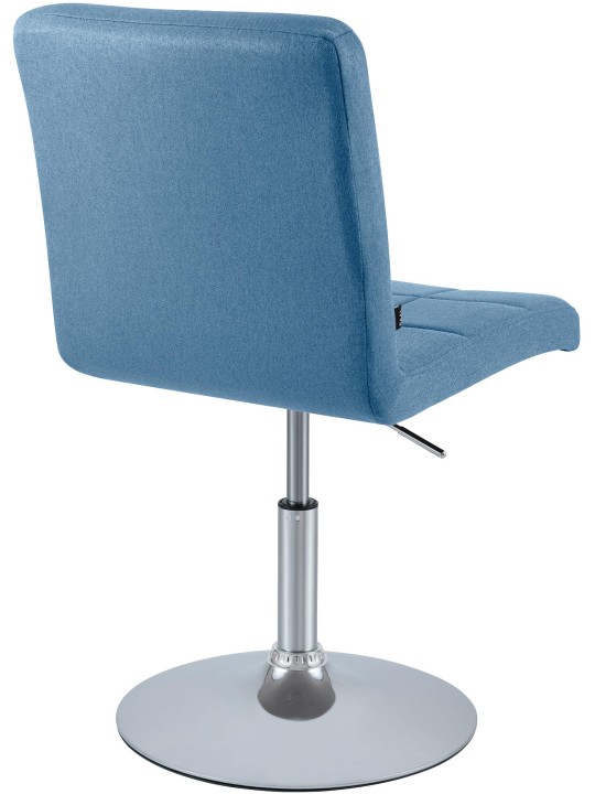 Cadeira Ricky tecido, azul