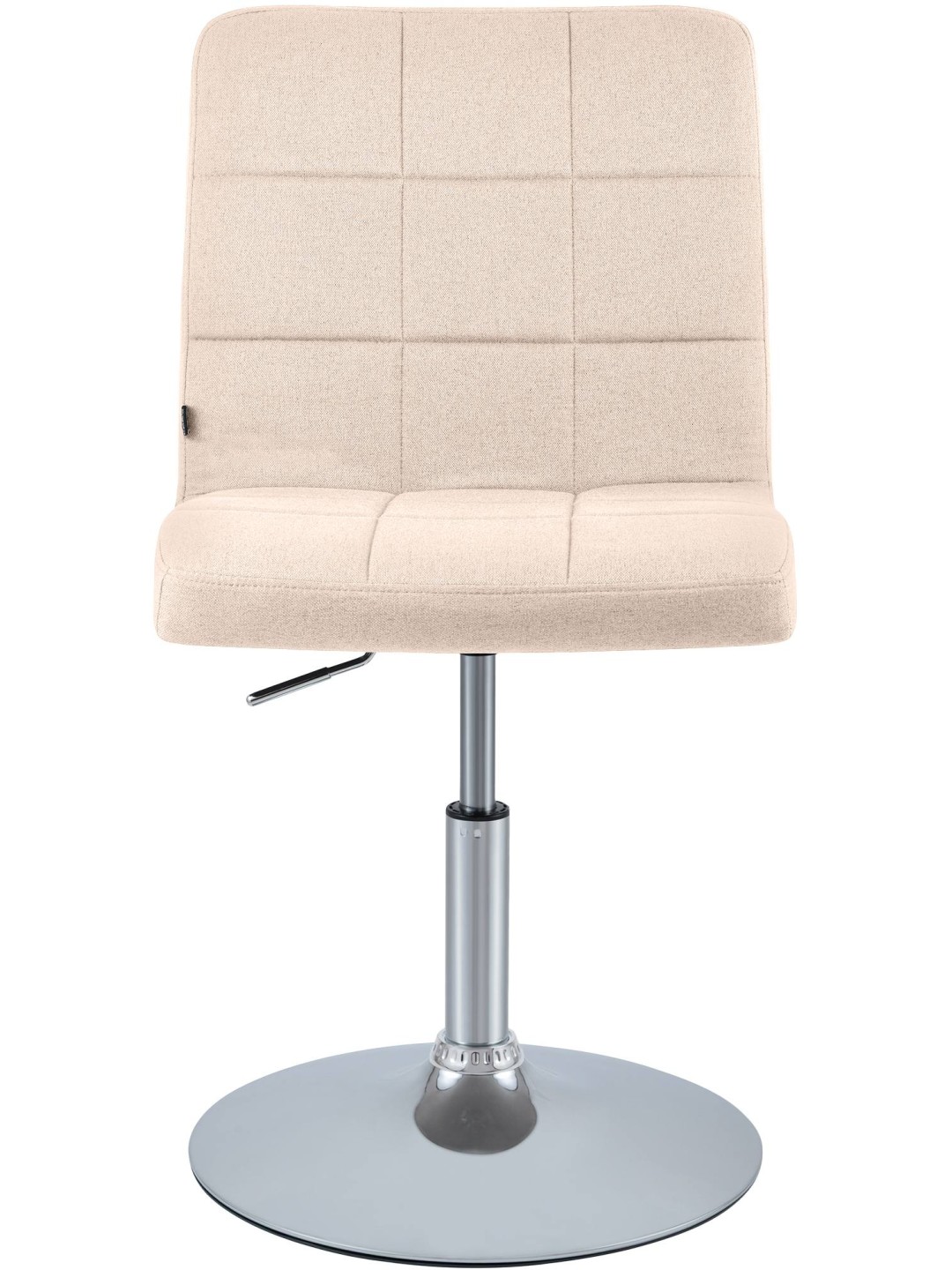 Cadeira Ricky tecido, creme