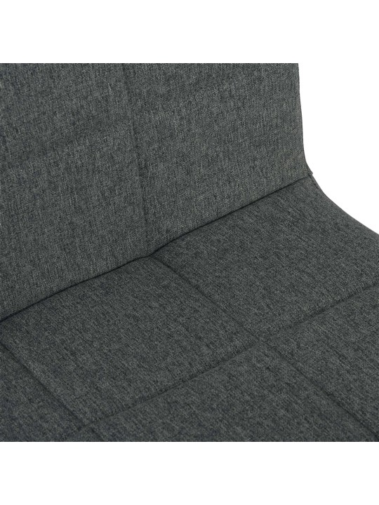 Cadeira Ricky tecido, cinza escuro Cadeira Ricky tecido, cinza escuro