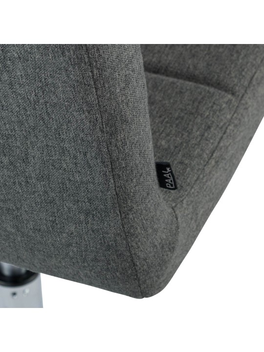 Cadeira Ricky tecido, cinza escuro Cadeira Ricky tecido, cinza escuro