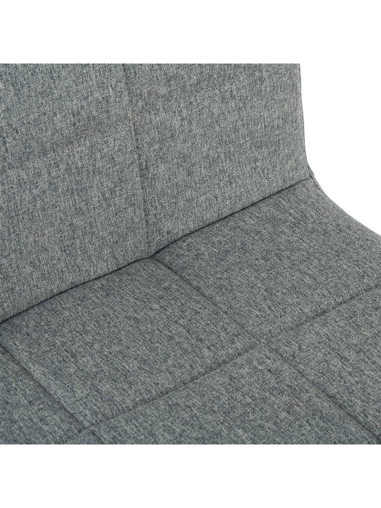 Cadeira Ricky tecido, cinza Cadeira Ricky tecido, cinza