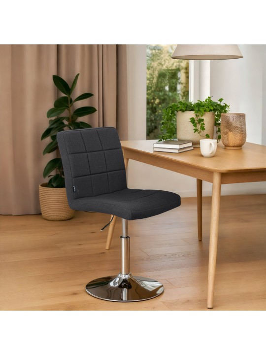 Cadeira Ricky tecido, preto Cadeira Ricky tecido, preto