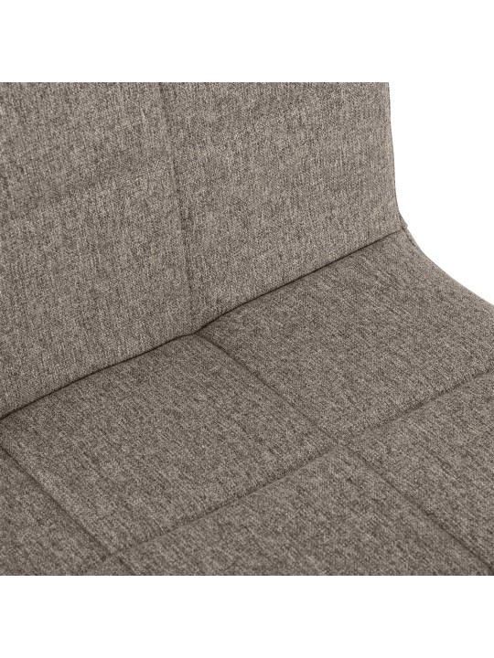 Cadeira Ricky tecido, taupe