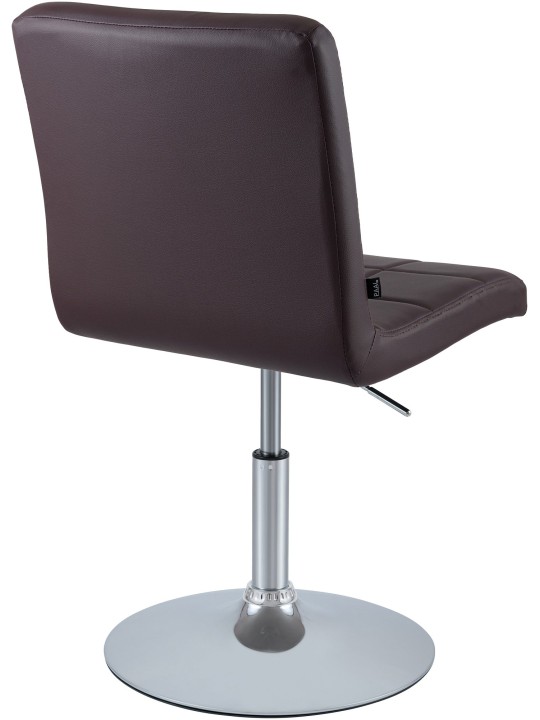 Cadeira Ricky couro sintético, castanho Cadeira Ricky couro sintético, castanho