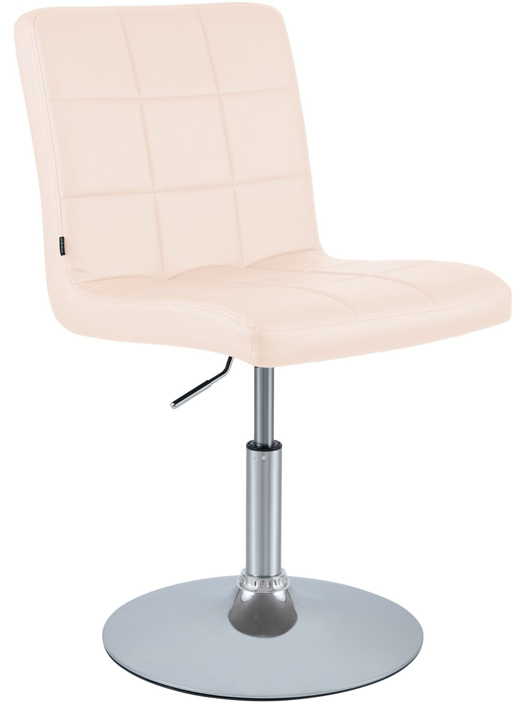 Cadeira Ricky couro sintético, creme