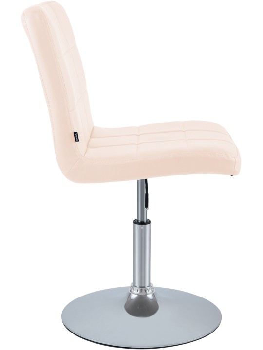 Cadeira Ricky couro sintético, creme Cadeira Ricky couro sintético, creme