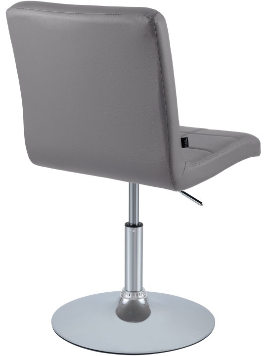 Cadeira Ricky couro sintético, cinza Cadeira Ricky couro sintético, cinza