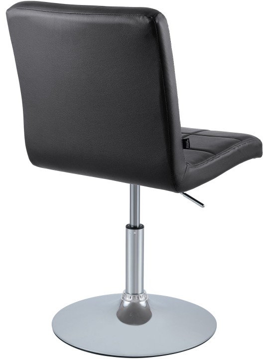 Cadeira Ricky couro sintético, preto