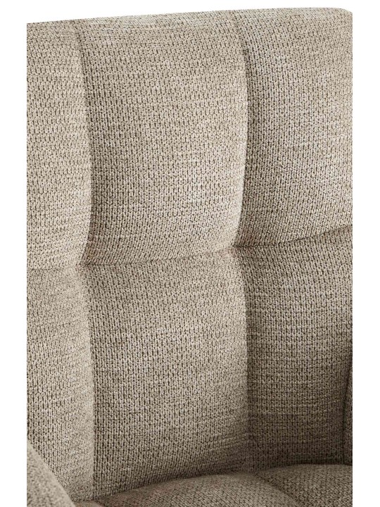 Cadeira da sala de jantar tecido Jonah, taupe