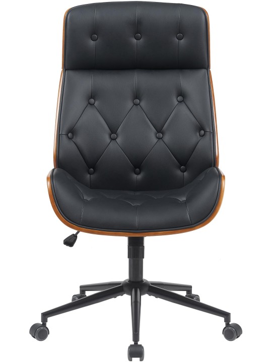 Cadeira de escritório Martil nogueira/, preto