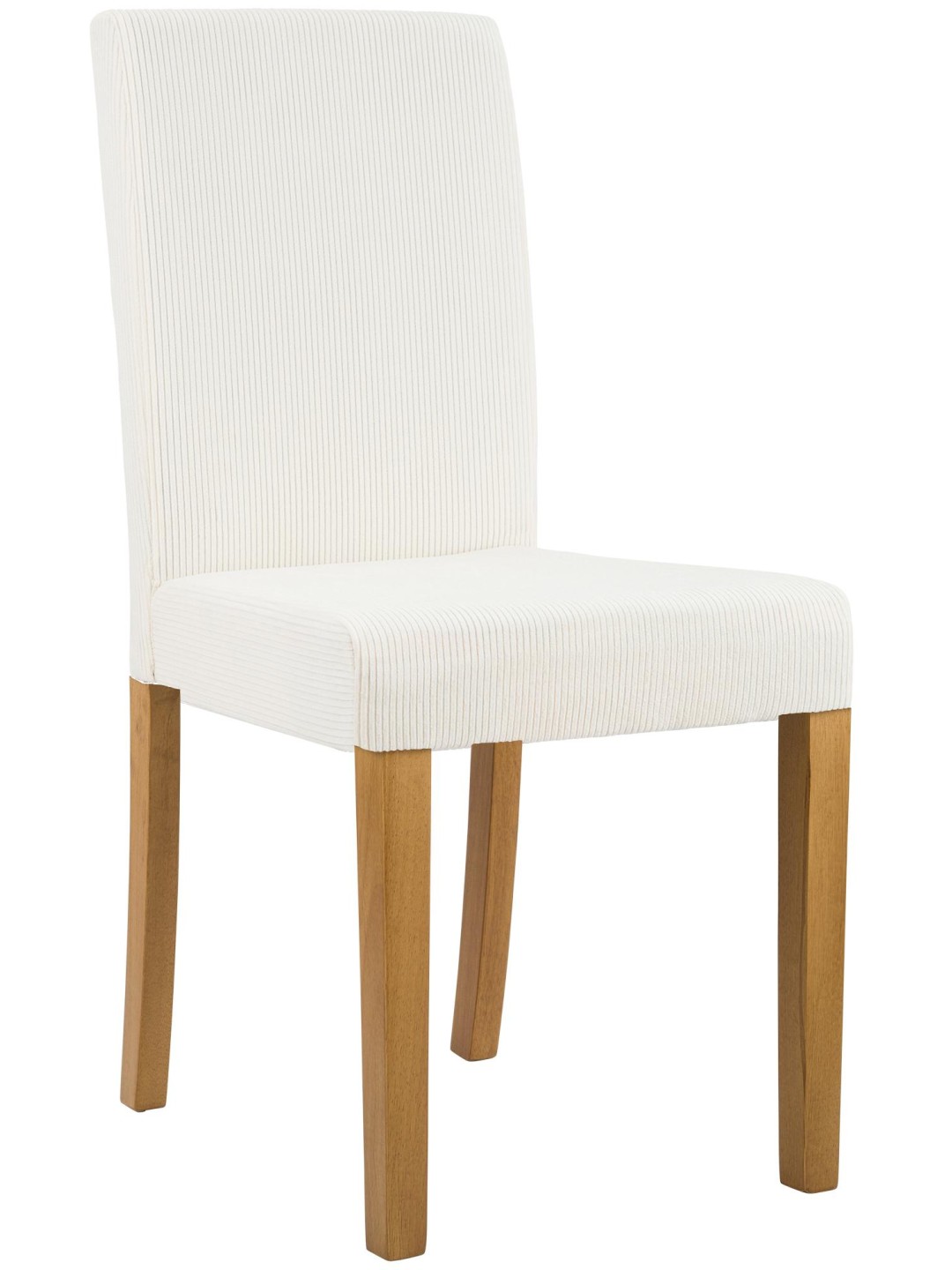 Cadeira da sala de jantar Ina Cord luz antiga, creme