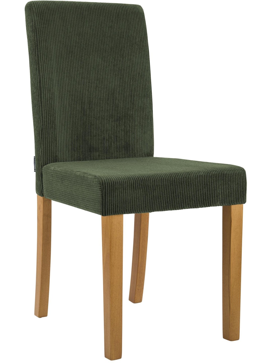 Cadeira da sala de jantar Ina Cord luz antiga, verde