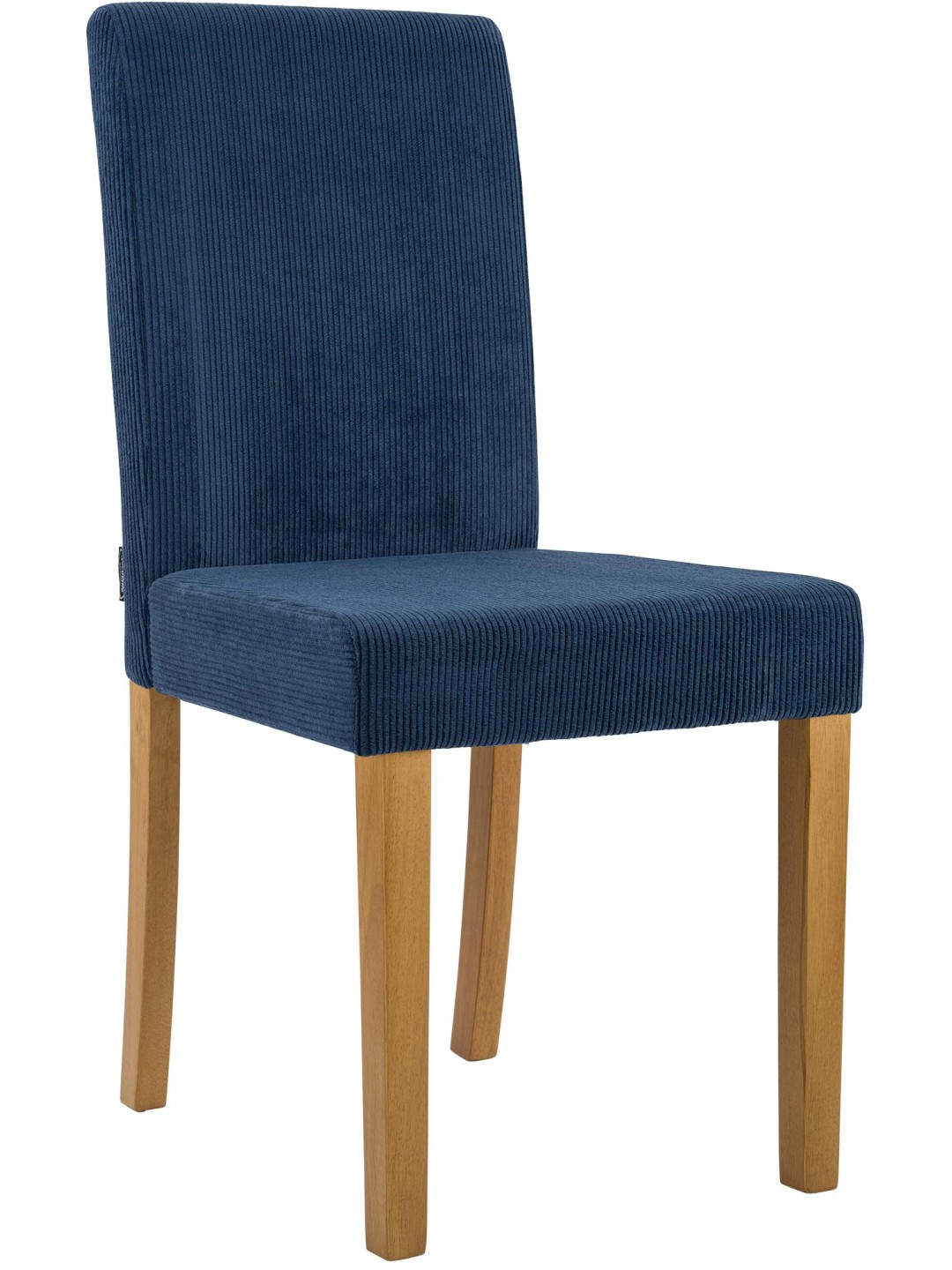 Cadeira da sala de jantar Ina Cord luz antiga, azul