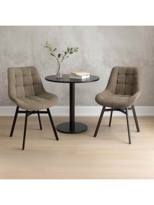 Cadeira Colby tecido, taupe Cadeira Colby tecido, taupe