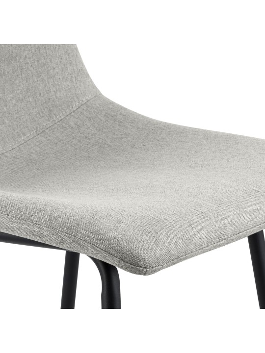 Banqueta alta tecido Altona, cinza Banqueta alta tecido Altona, cinza