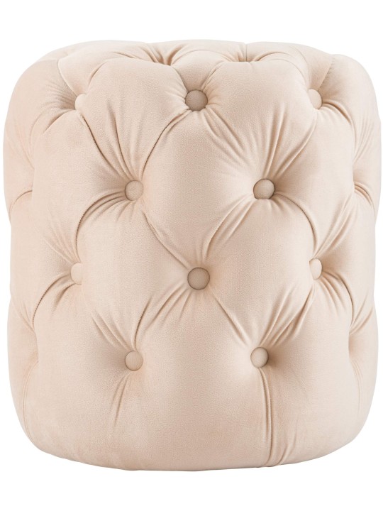 Banqueta Drancy Veludo M, creme Banqueta Drancy Veludo M, creme