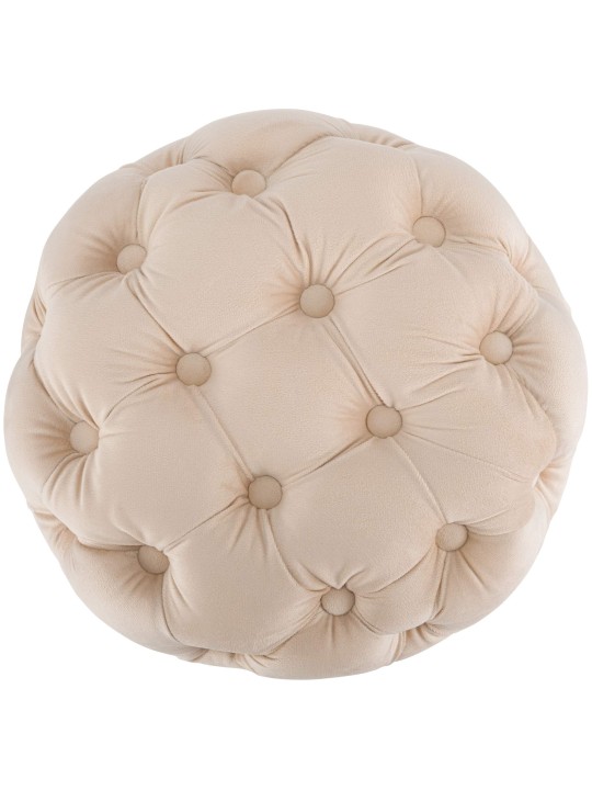 Banqueta Drancy Veludo M, creme Banqueta Drancy Veludo M, creme
