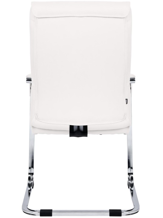 Conjunto de 2 cadeiras para visitantes Hobart, branco