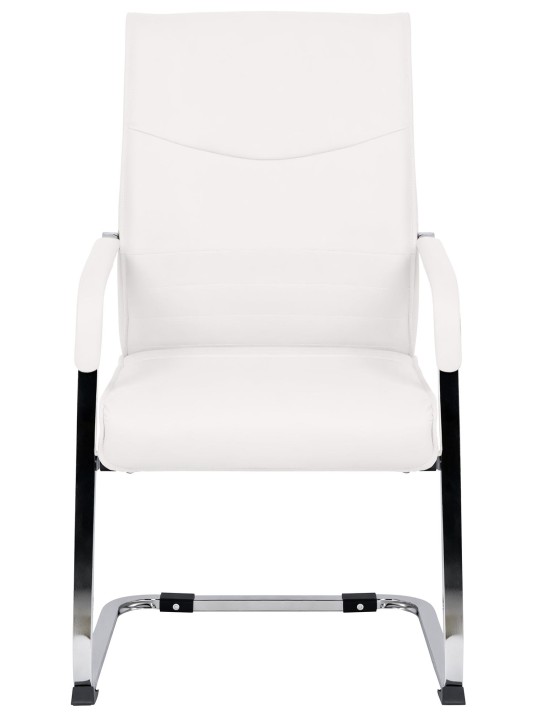 Conjunto de 2 cadeiras para visitantes Hobart, branco