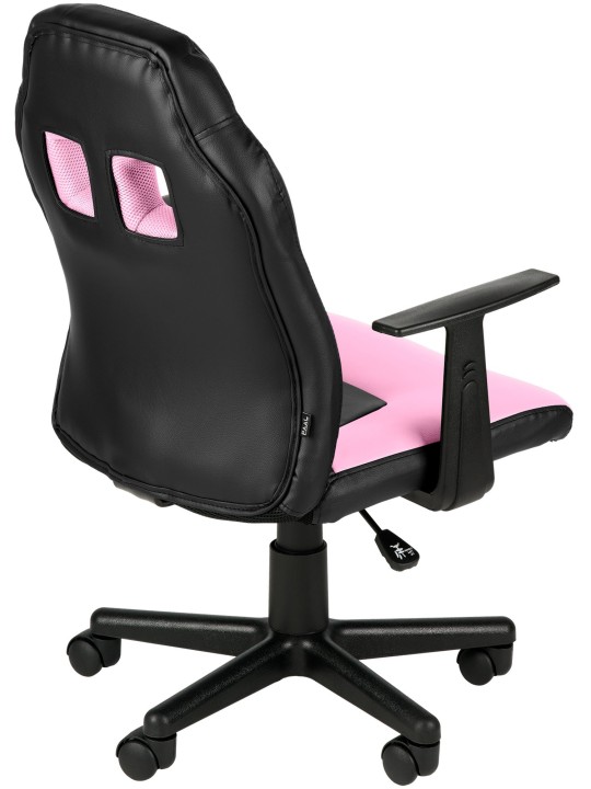 Cadeira de escritório infantil divertida, preto/rosa Cadeira de escritório infantil divertida, preto/rosa