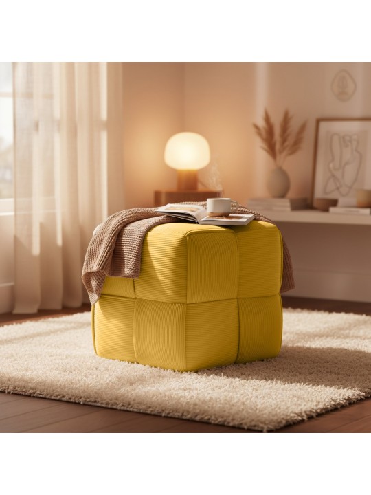 Banqueta Forinta Cordão, amarelo