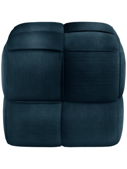 Banqueta Forinta Cordão, azul escuro