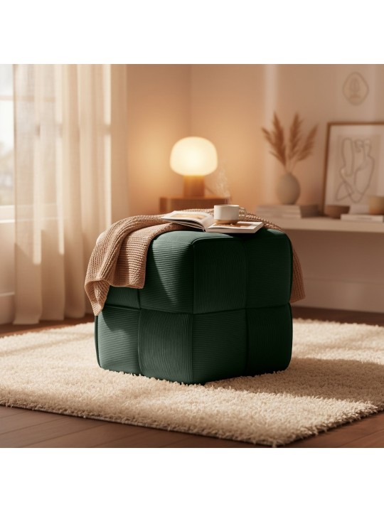 Banqueta Forinta Cordão, verde escuro Banqueta Forinta Cordão, verde escuro