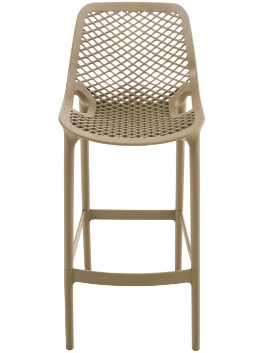 Conjunto de 2 bancos altos Air, cor de lama Conjunto de 2 bancos altos Air, cor de lama