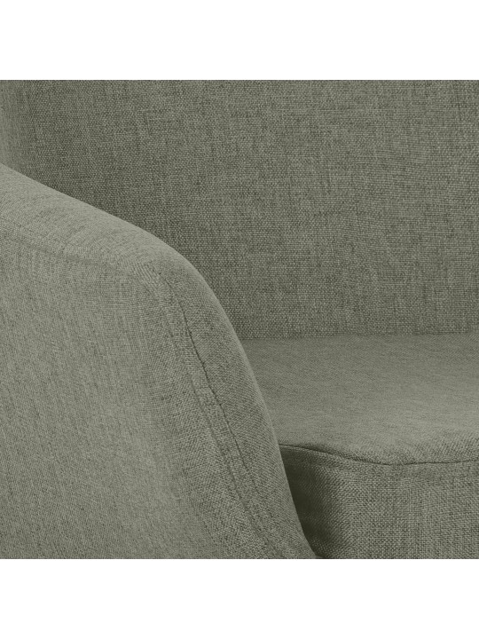 Banco alto tecido Grant, cinza claro Banco alto tecido Grant, cinza claro