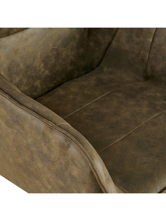 Cadeira vintage Pettuli, verde antigo