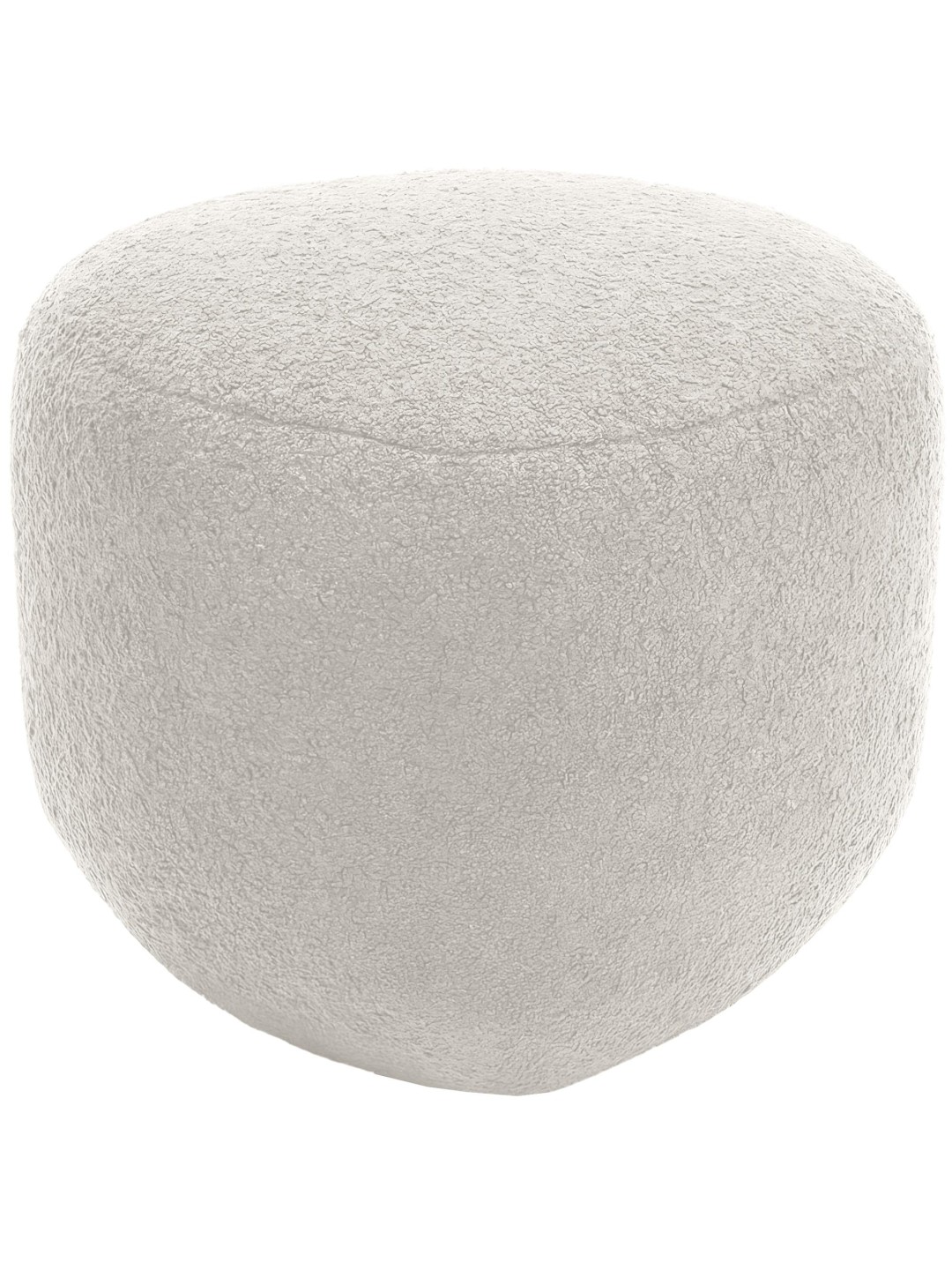 Banqueta Alfrisa Teddy, creme