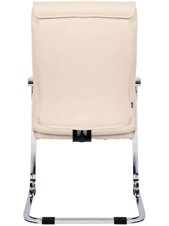 Conjunto de 2 cadeiras para visitantes Hobart, creme Conjunto de 2 cadeiras para visitantes Hobart, creme