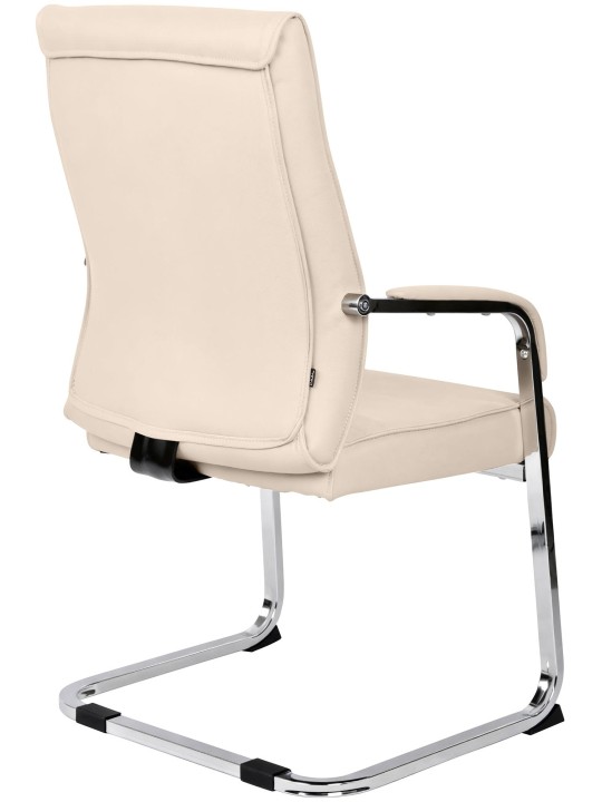 Conjunto de 2 cadeiras para visitantes Hobart, creme Conjunto de 2 cadeiras para visitantes Hobart, creme