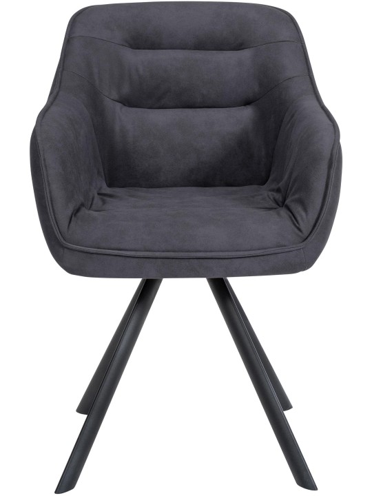 Cadeira vintage Russel, preto