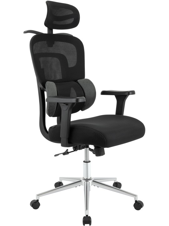 Cadeira de escritório Lotenda, preto