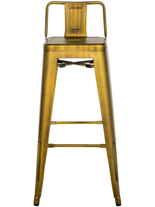 Banqueta alta Mason, dourado