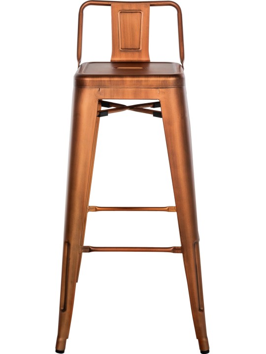 Banqueta alta Mason, cobre