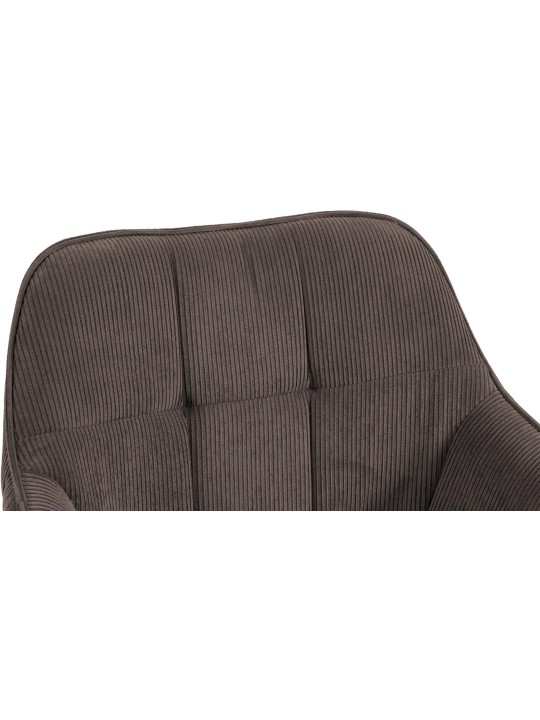 Cadeira de sala de jantar Vienna Cord natural, castanho