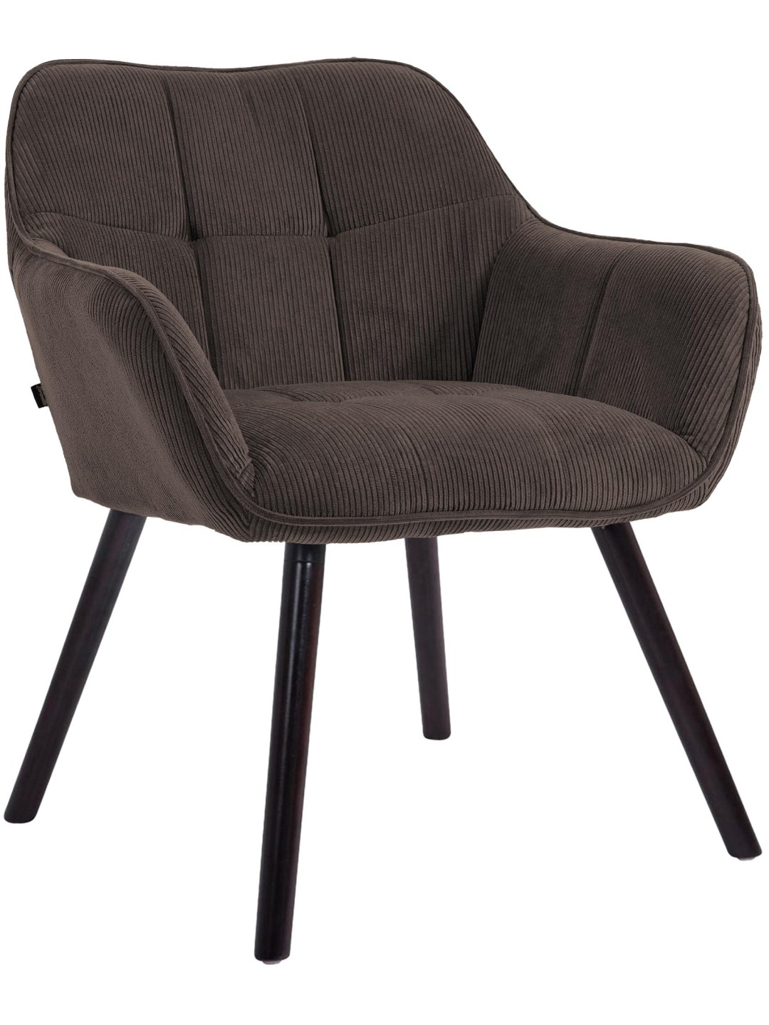 Cadeira de jantar Vienna Cord, castanho